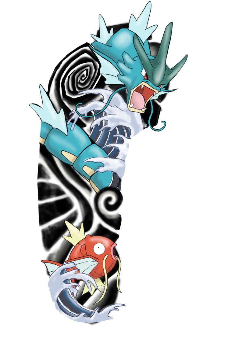 Pokemon Sleeve Tatt